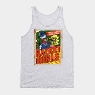 Mystery Science Rusty Barn Sign 3000 - Racket Girls Tank Top